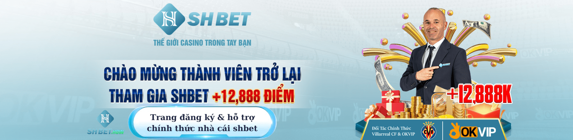 Chào mừng thành viên cũ quay trở lại tại shbet