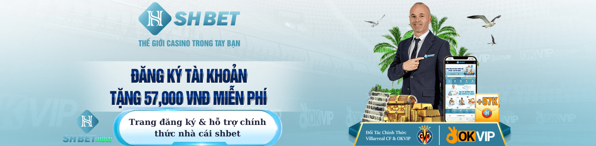 Đăng ký tài khoản miễn phí tại shbet