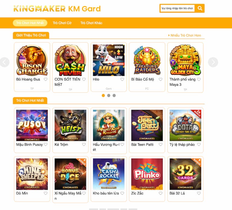 Giới thiệu sảnh KM game bài 3D SHBET