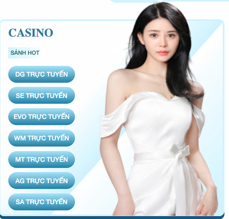 Giới thiệu sảnh casino SHBET