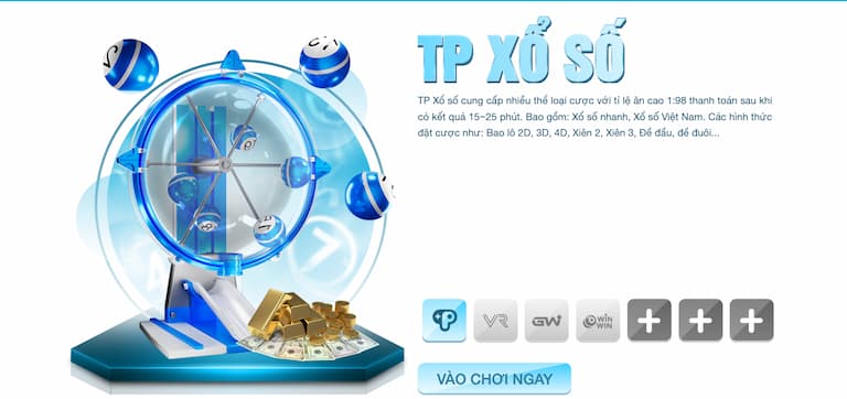 Giới thiệu sảnh TP xổ số SHBET