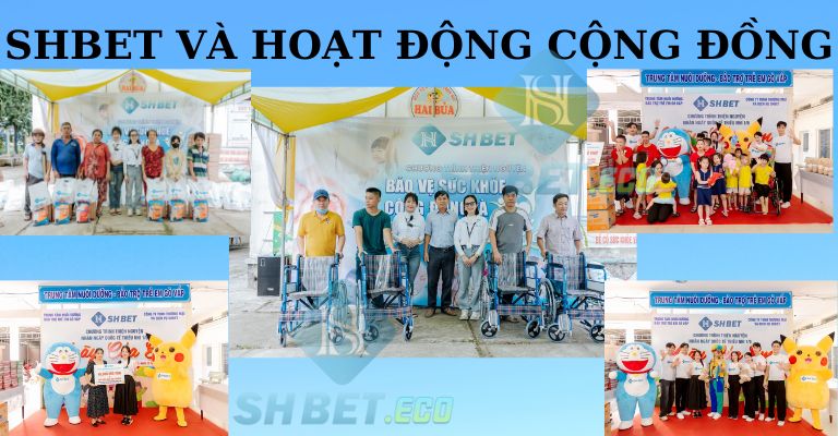 SHBET home tích cực hoạt động cộng đồng ở Việt Nam