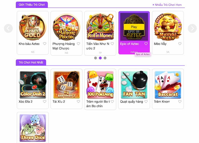 Giới thiệu các trò chơi ở R88 game bài 3D SHBET 